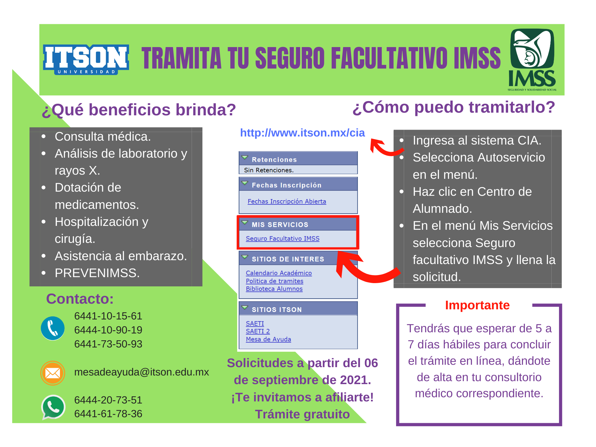 Afiliación de Estudiantes al Seguro Facultativo